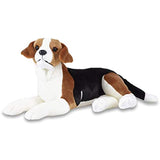 Melissa & Doug Lifelike Plush Beagle Stuffed Animal