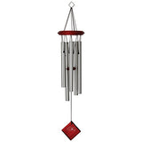 Woodstock Chimes DCS22 The Original Guaranteed Musically Tuned Polaris Chime, 22-Inch, Silver