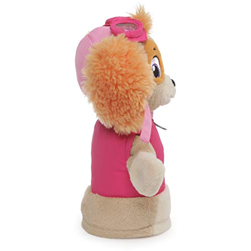 GUND Paw Patrol Skye Hand Puppet Plush Stuffed Animal Dog, Pink, 11"