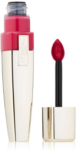 L'Oreal Paris Colour Caresse Wet Shine Lip Stain, Infinite Fuchsia, 0.21 Ounces