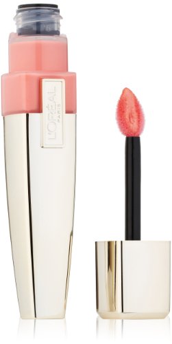 L'Oreal Paris Colour Caresse Wet Shine Lip Stain, Pink Resistance, 0.21 Ounces