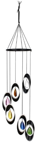 Woodstock Chimes CYBRS The Original Guaranteed Musically Tuned Chime Bellisimo Hanging Bells, 27-Inch, Eclipse