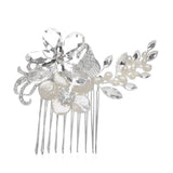 Crystal Bridal Comb with Freshwater Spray 3306HC