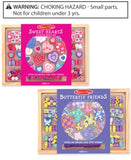 Melissa & Doug Sweet Hearts and Butterfly Friends Bead Set of 2 - 250+ Wooden Beads