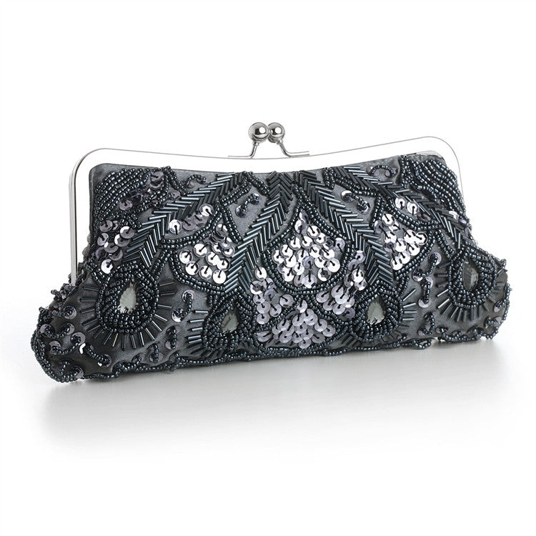 Evening Bag with Beads, Sequins & Gems 3811EB