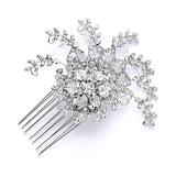 Top Selling Prom or Wedding Crystal Spray Hair Comb 4028HC