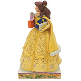 Enesco Disney Traditions By Jim Shore Christmas Belle Figurine