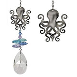 Woodstock Chimes CFOC Crystal Fantasy Suncatcher, Octopus