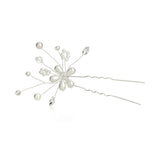 Delicate Ivory Pearl & Crystal Sprays Hair Stick