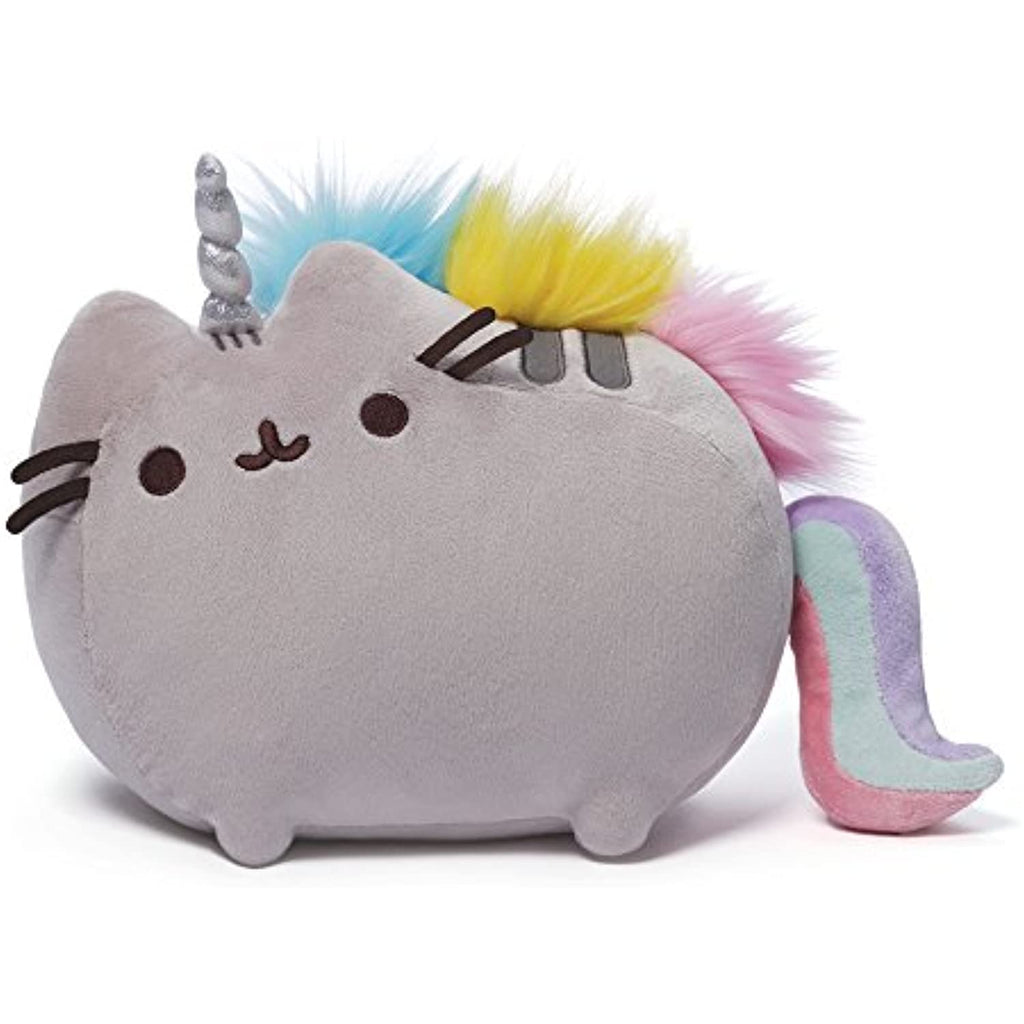 GUND Magical Kitties Pusheen Stormicorn Plush Bundle with 13" Pusheenicorn Plush