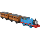 Thomas & Friends Thomas Annie & Clarabel, battery-powered motorized toy train for preschool kids 3 years and up