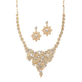 Top Selling Crystal & Statement Necklace Set for Weddings 4184S