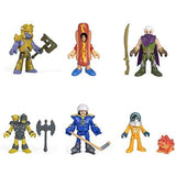 Imaginext Series 10 Blind Bag Complete Set of 6 - Diver, Dragon Warrior, Hockey Player, Elf Warrior, Two Headed Monster and Hot Dog Man