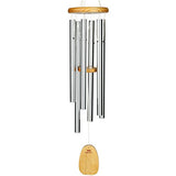 Woodstock Chimes LWS LUN Chime, Silver