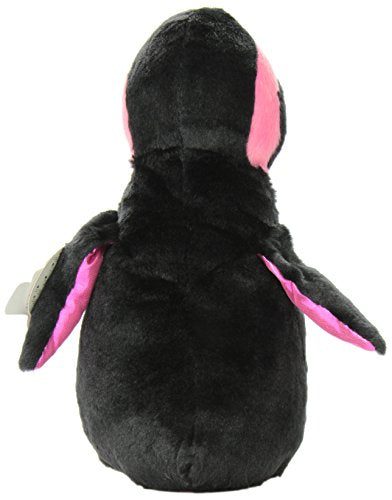 Aurora World Girlz Nation Pink Spotted Penguin Plush, 12"