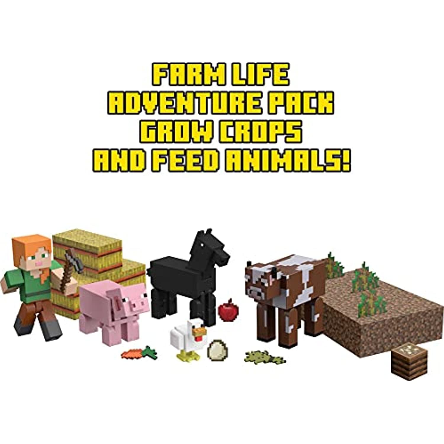 Minecraft Crimson Forest Conquest Story Pack Figures, Accessories and  Papercraft Blocks, Complete Adventure Play in a Box, Toy for Kids Ages 6  Years and Older : Buy Online at Best Price in