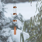 Woodstock Chimes TB3C The Original Guaranteed Musically Tuned Chime Trio Temple Bells, 27 in, Copper