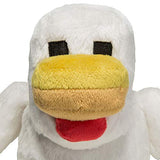 JINX Minecraft Chicken Plush Stuffed Toy, White, 7.5" Tall