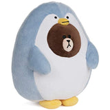 GUND LINE Friends Pengo Brown Penguin Bear Plush Stuffed Animal, 12"