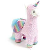 GUND Glitz Pandacorn Panda Unicorn Plush Stuffed Animal, Rainbow Sparkles Llamacorn