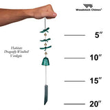 Woodstock Chimes CDW The Original Guaranteed Musically Tuned Chime Habitats Windbell, Large, Verdigris