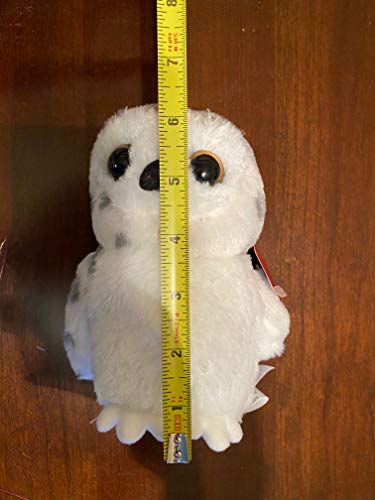 Aurora Mini Flopsie 6" Snowy Owl,White