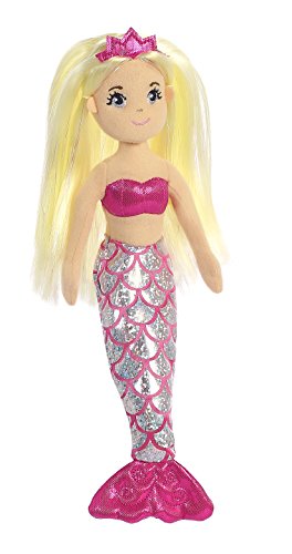 Aurora World Sea Sparkles Mermaid Plush, Jewel, Small