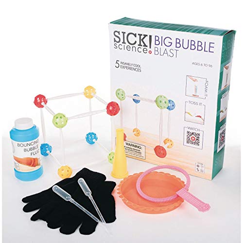 Be Amazing! Toys Sick Science Big Bubble Blast Kit