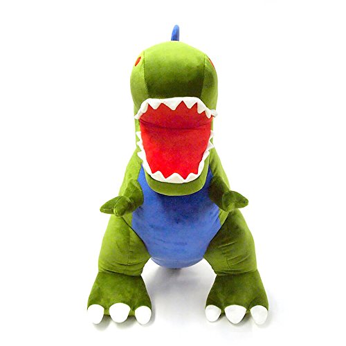 GUND Jumbo Chomper Dinosaur T-Rex Stuffed Animal Plush, Green, 25