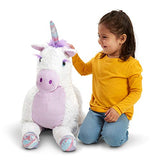 Melissa & Doug Jumbo Misty Unicorn Plush Stuffed Animal (26 Inches Tall)