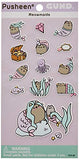 Enesco Gund Pusheen Meowmaids Mermaid Sticker Sheet, 14Piece, Multicolor