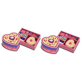 Melissa & Doug Design Your Own Heart Chest 2-Pack