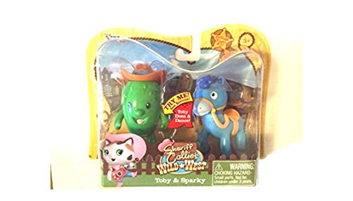 Sheriff Callie Disney Junior Wild West Toby & Sparky Collectible Figures 2.5"