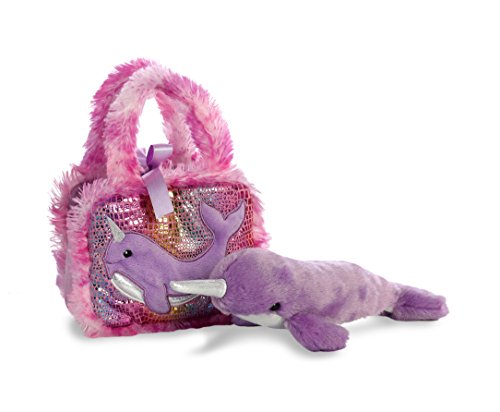 Aurora - Pet Carrier - 7" Fancy Pals Narwhal