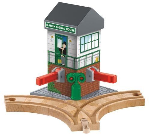 Fisher Price Thomas the Tank Engine wooden rail series MARON Light & Sounds Signal Shed Marron Station of Light & Sound signal BCX89