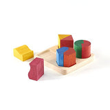 Guidecraft Fraction Pairs - Kids Sorting & Stacking Toy, Children Learning & Development Toys