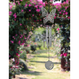 Woodstock Chimes FLBU The Original Guaranteed Musically Tuned Chime, 46x11x11 cm, Flourish - Butterfly