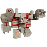 Minecraft Dungeons Redstone Monstrosity, Large Battle Figure (10-inch by 7.3-inch), Action and Adventure Toy Based on Video Game, Gift for Kids Age 6 and Older