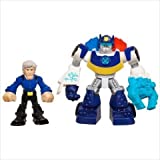 Transformers Rescue Bots Playskool Heroes Axel Frazier and Microcopter Set