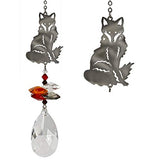 Woodstock Chimes CFFO Crystal Fantasy Suncatcher, Fox