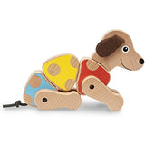 Puppy Grasping Toy: First Play Series + FREE Melissa & Doug Scratch Art Mini-Pad Bundle [93996]