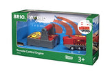 BRIO World - 33213 Remote Control Train Engine | 2 Piece Train Toy for Kids Ages 3 and Up