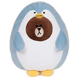 GUND LINE Friends Pengo Brown Penguin Bear Plush Stuffed Animal, 12"