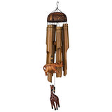 Woodstock Chimes CAT601 The Original Guaranteed Musically Tuned Chime Asli Arts Collection, 32-inch, African Trio Bamboo