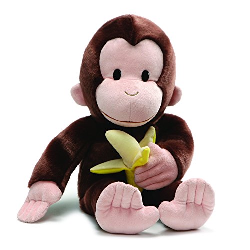 GUND Curious George with Banana Plush Stuffed Animal, 20