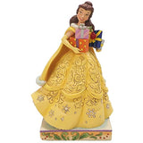 Enesco Disney Traditions By Jim Shore Christmas Belle Figurine