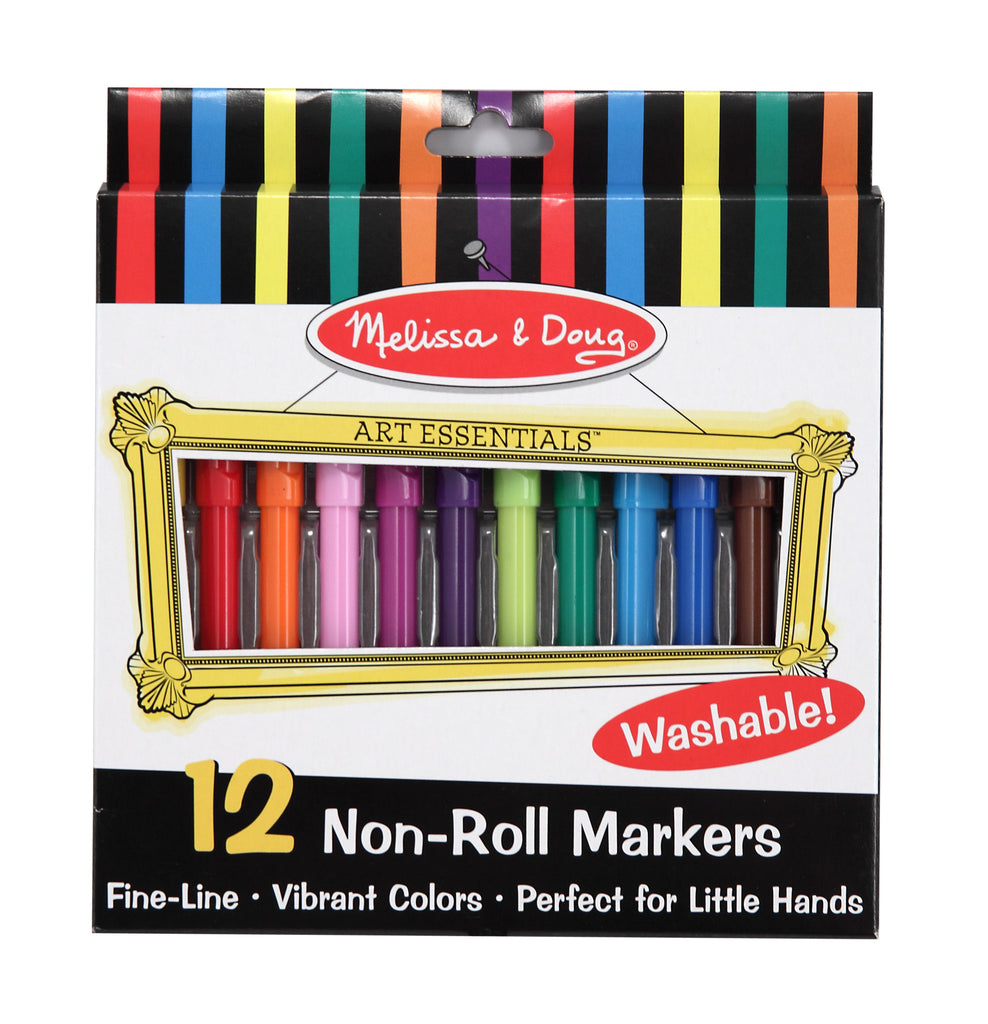 Melissa & Doug Non-Roll Markers 4221