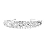 Shimmering Rhinestone Bold Headband for Weddings or Proms 4232HB