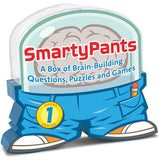 Melissa & Doug Smarty Pants 1st Grade Flash Card Set - 120 Educational, Brain - Building Questions, Puzzles, and Games