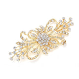 Dramatic Crystal Bridal Brooch 474P